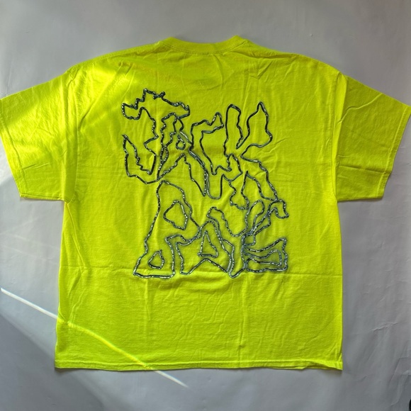 Travis Scott cactus jack jackboys photo tee II safety green - Picture 3 of 4